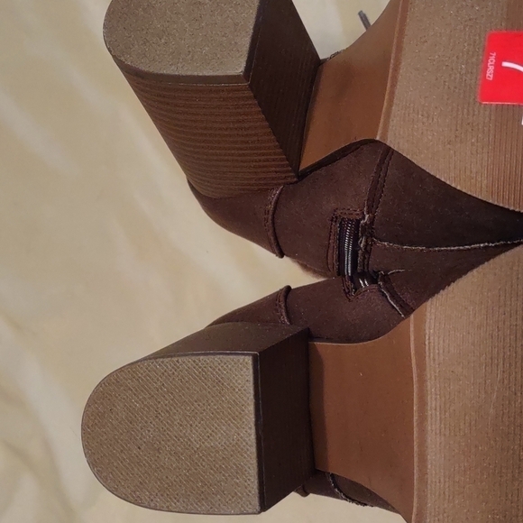 𝅺XOXO Brown Shoe Boots Size 7 - Picture 7 of 8